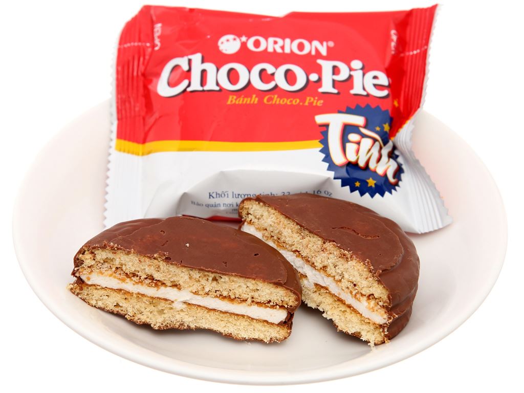 Bánh ORION Choco-Pie Tình hộp ( 6 cái x 33g ) Thùng 16 hộp